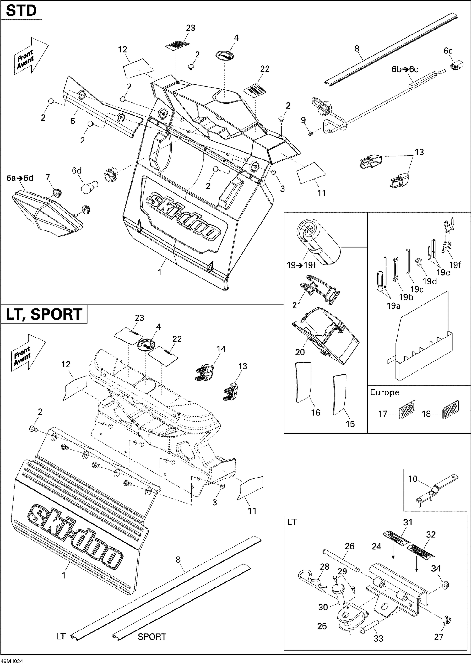 Assembly diagram