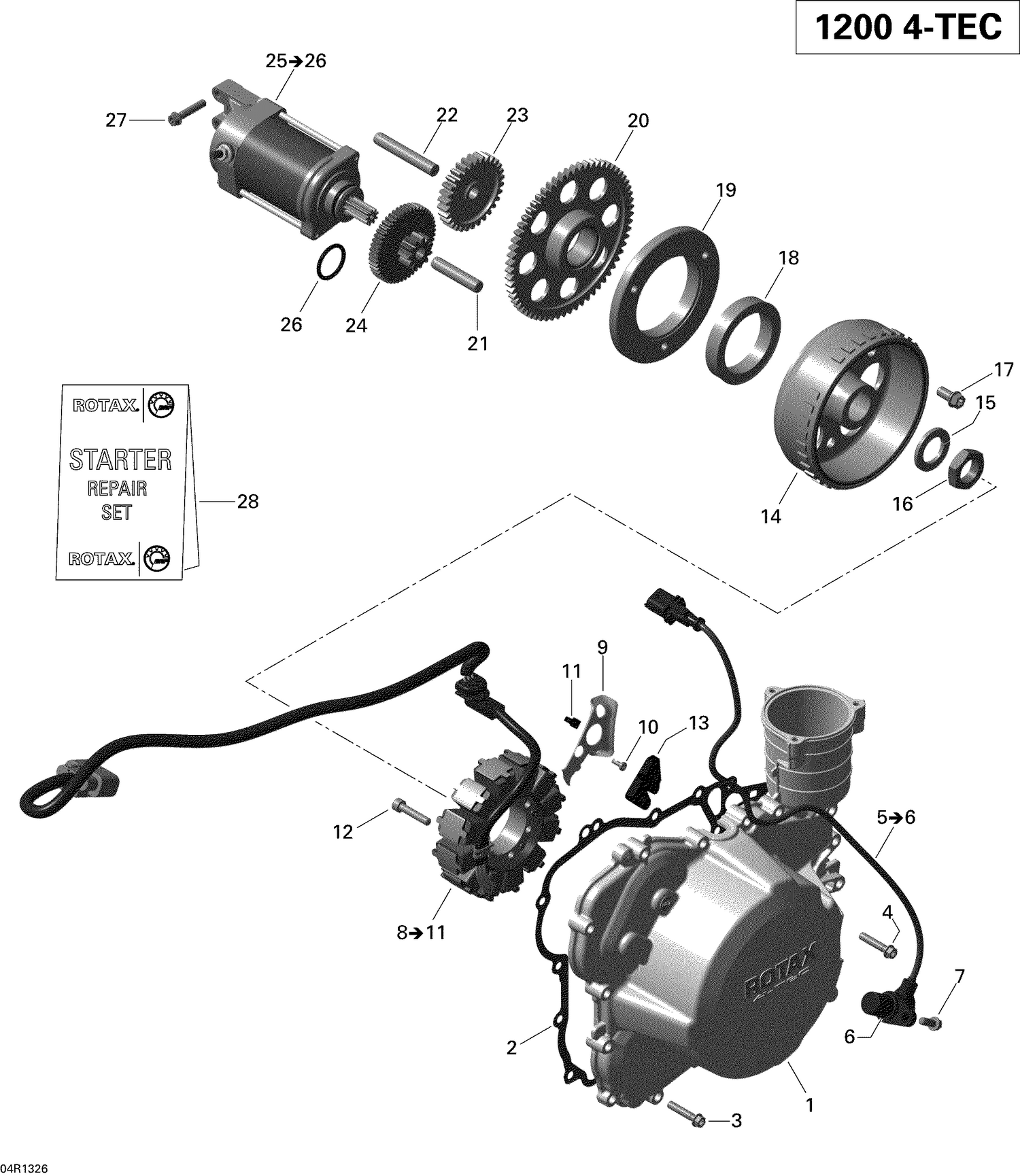 03- Magneto And Electric Starter