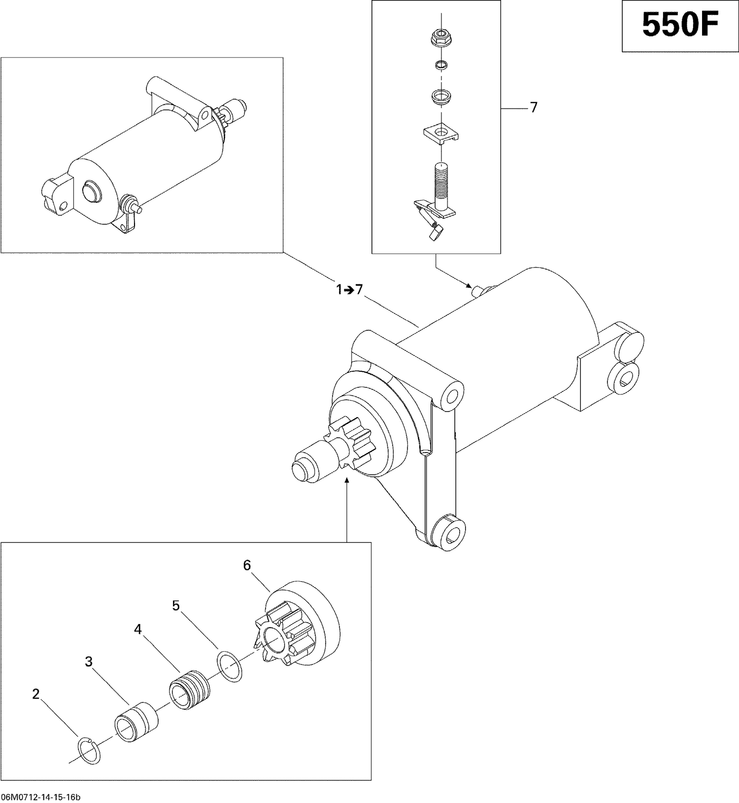 04- Electric Starter 550F