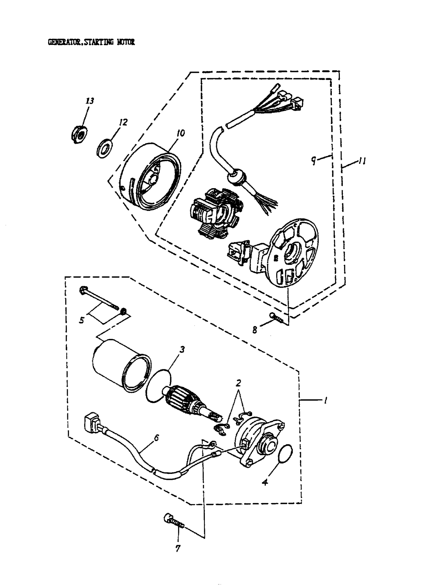 04- Generator, Starting Motor