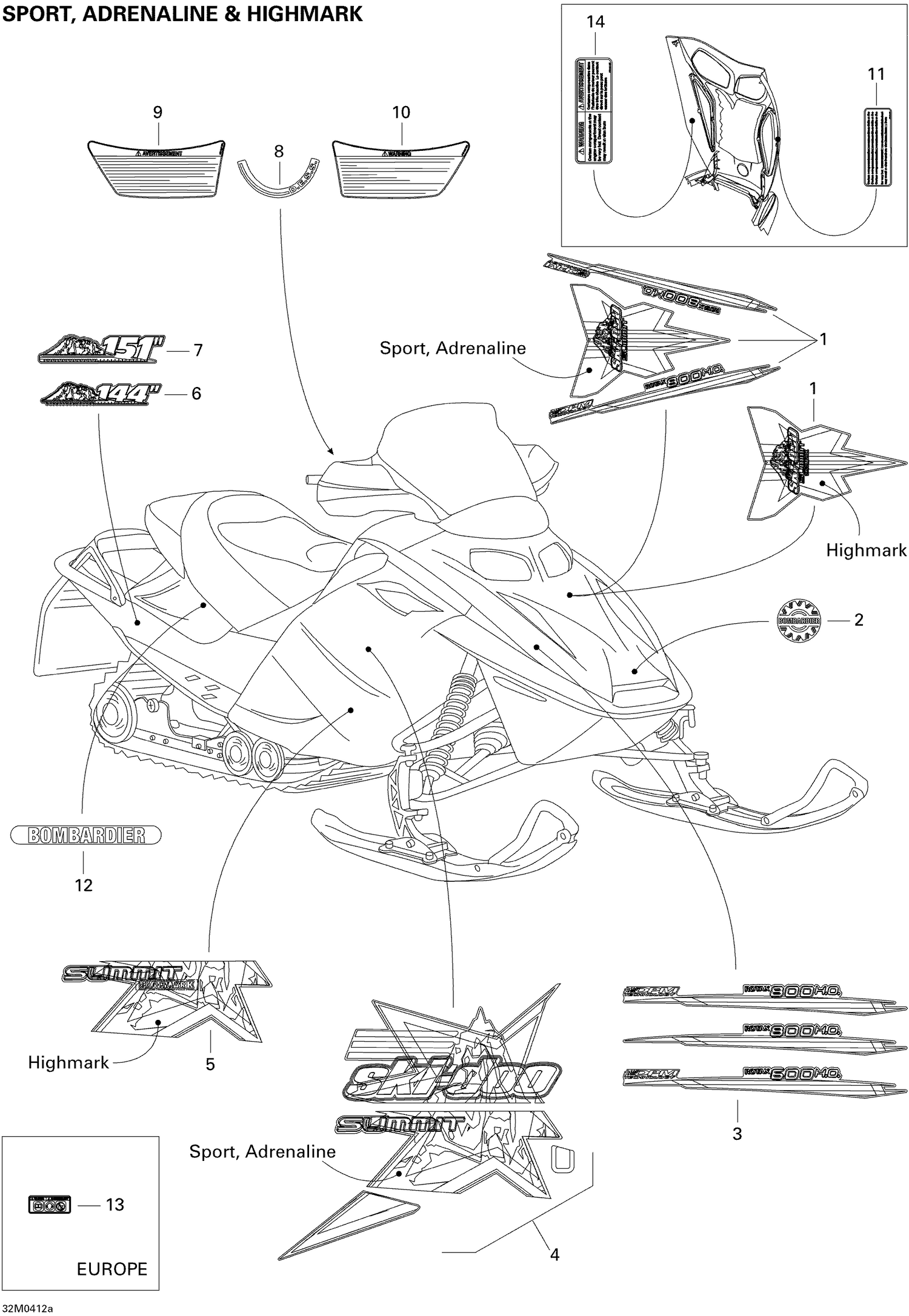 09- Decals (sport, Adrenaline, Highmark)