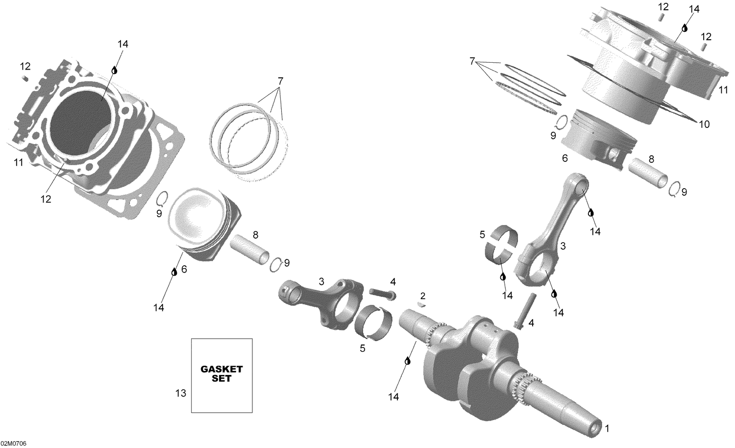 01- Crankshaft And Pistons