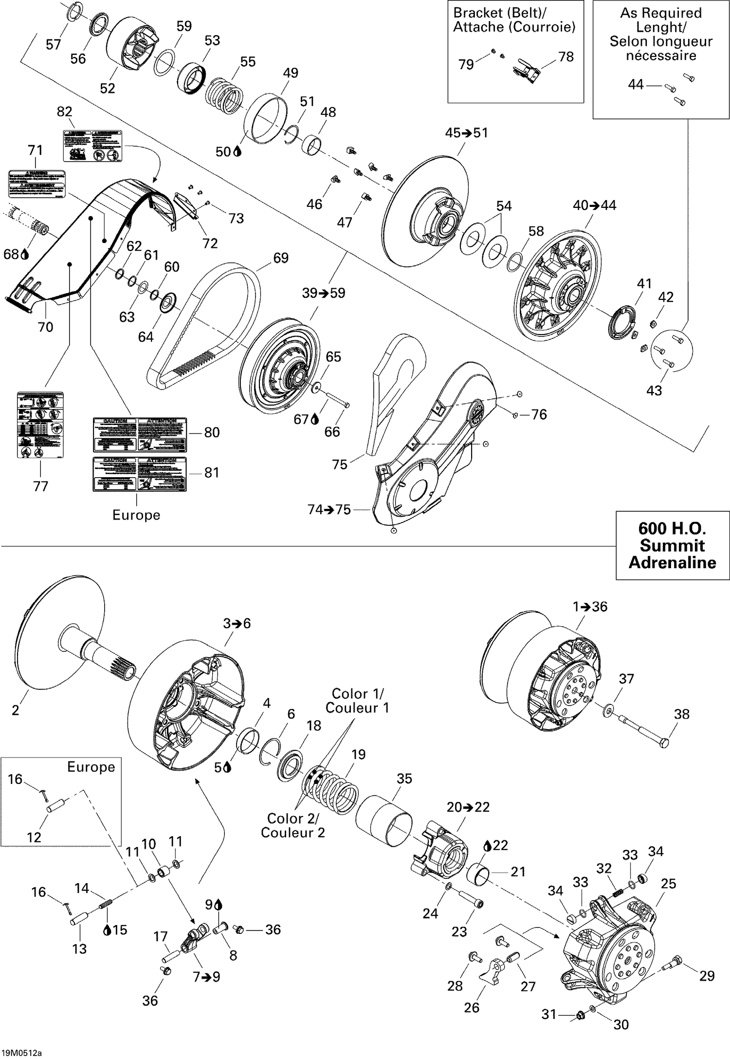 05- Pulley System 600HO ADRENALINE