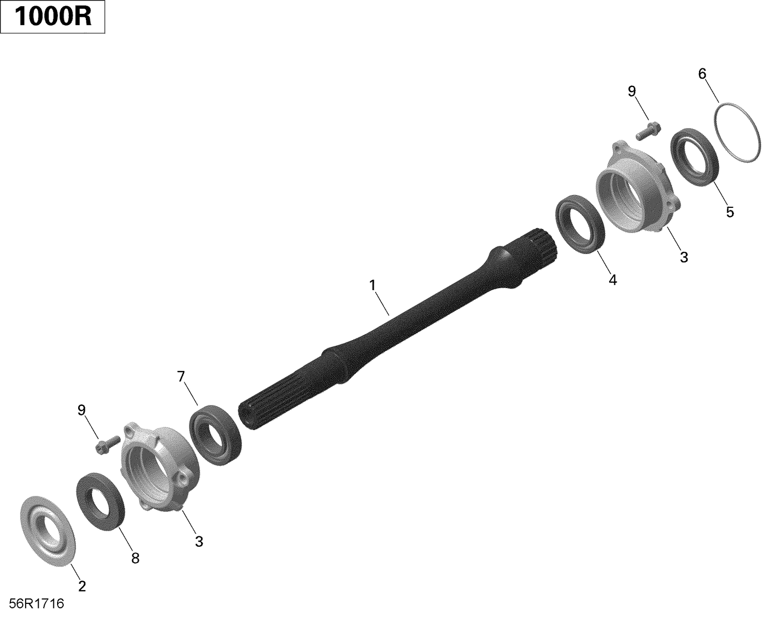 08- Drive Shaft - 1000R