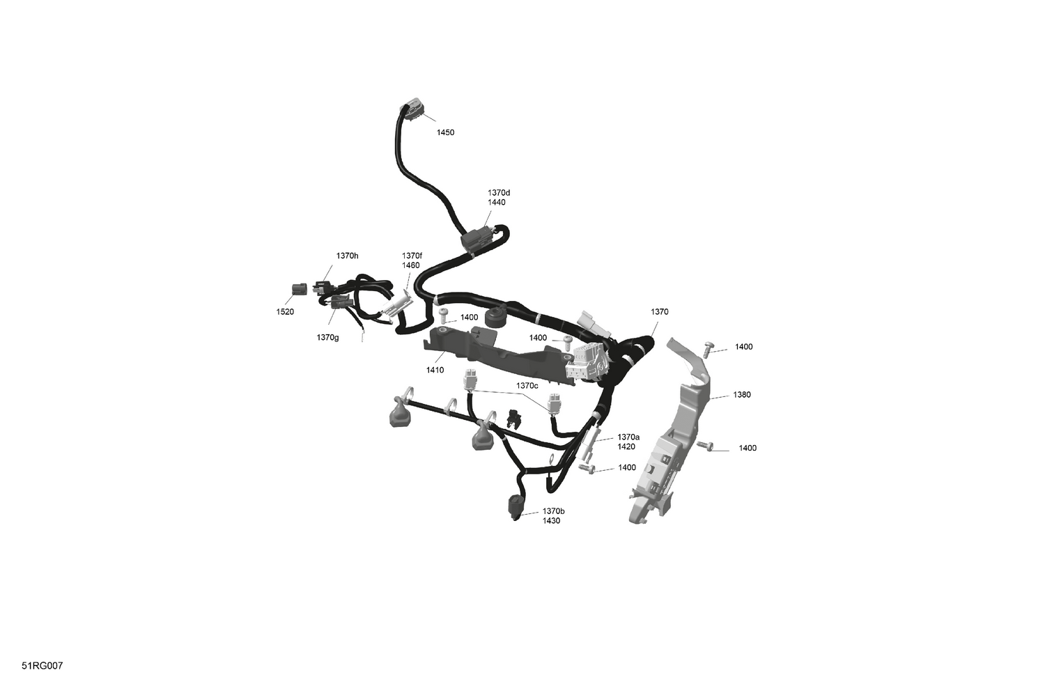 01- ROTAX - Engine Harness And Electronic Module