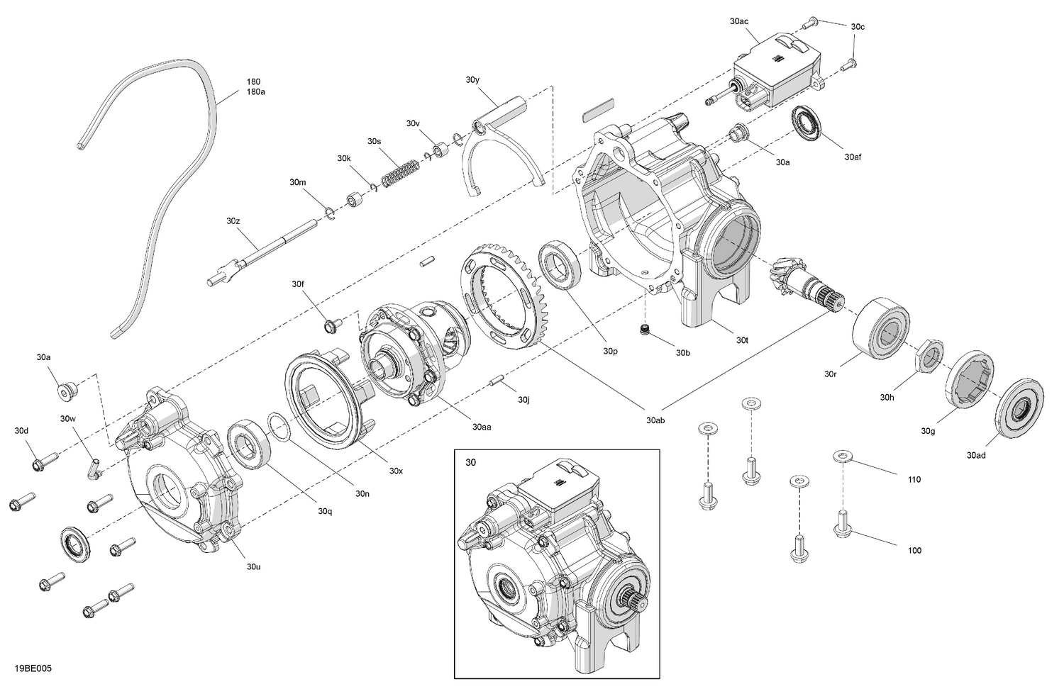 04- Drive - Front - Differential Parts