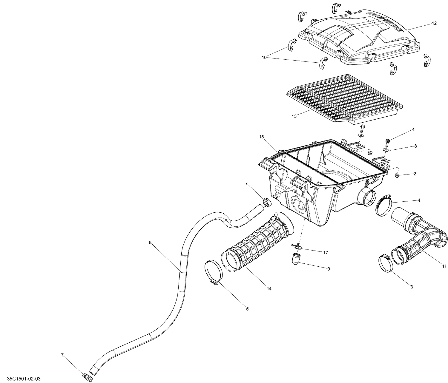 02- Air Intake _35C1501
