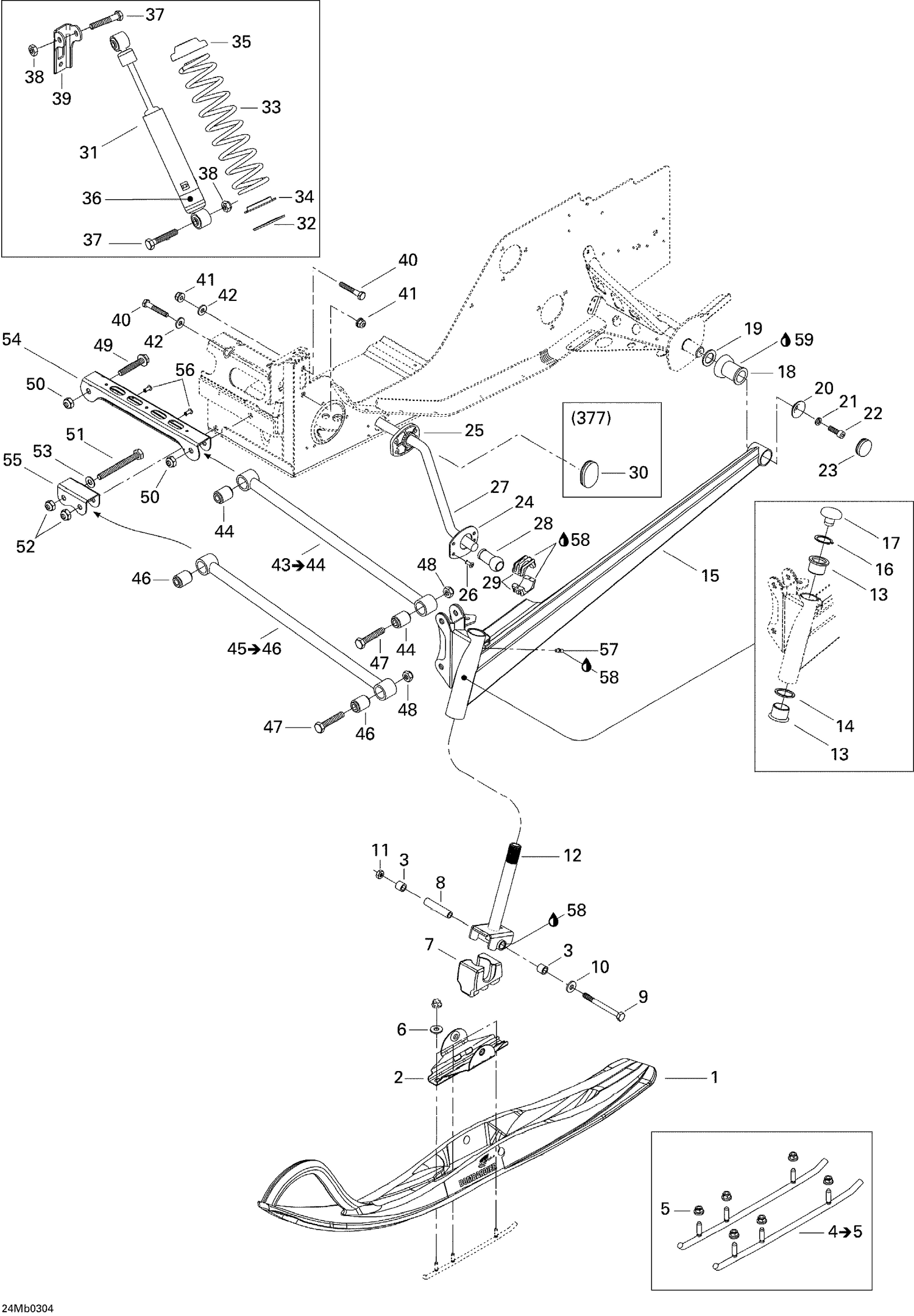 07- Front Suspension And Ski