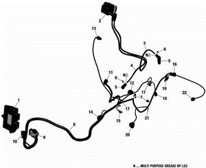 10- Engine Harness And Electronic Module Schematic