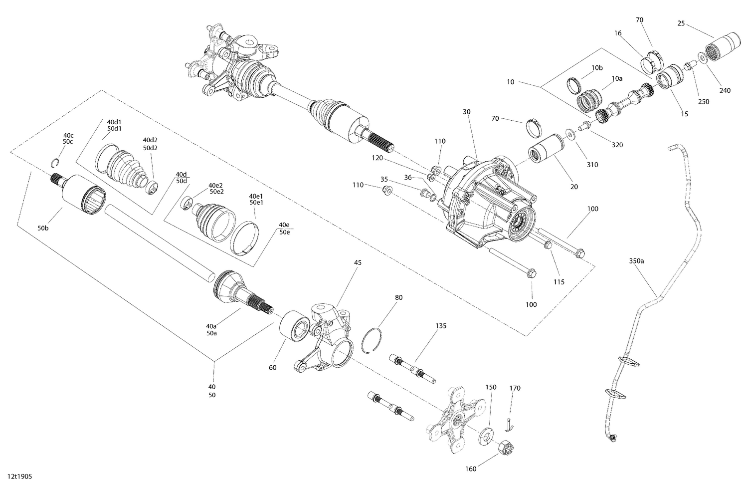 07- Front Drive - 6X6 - Common Parts