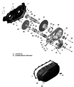 01- Rotax - Transmission 122 - Dps Schematic