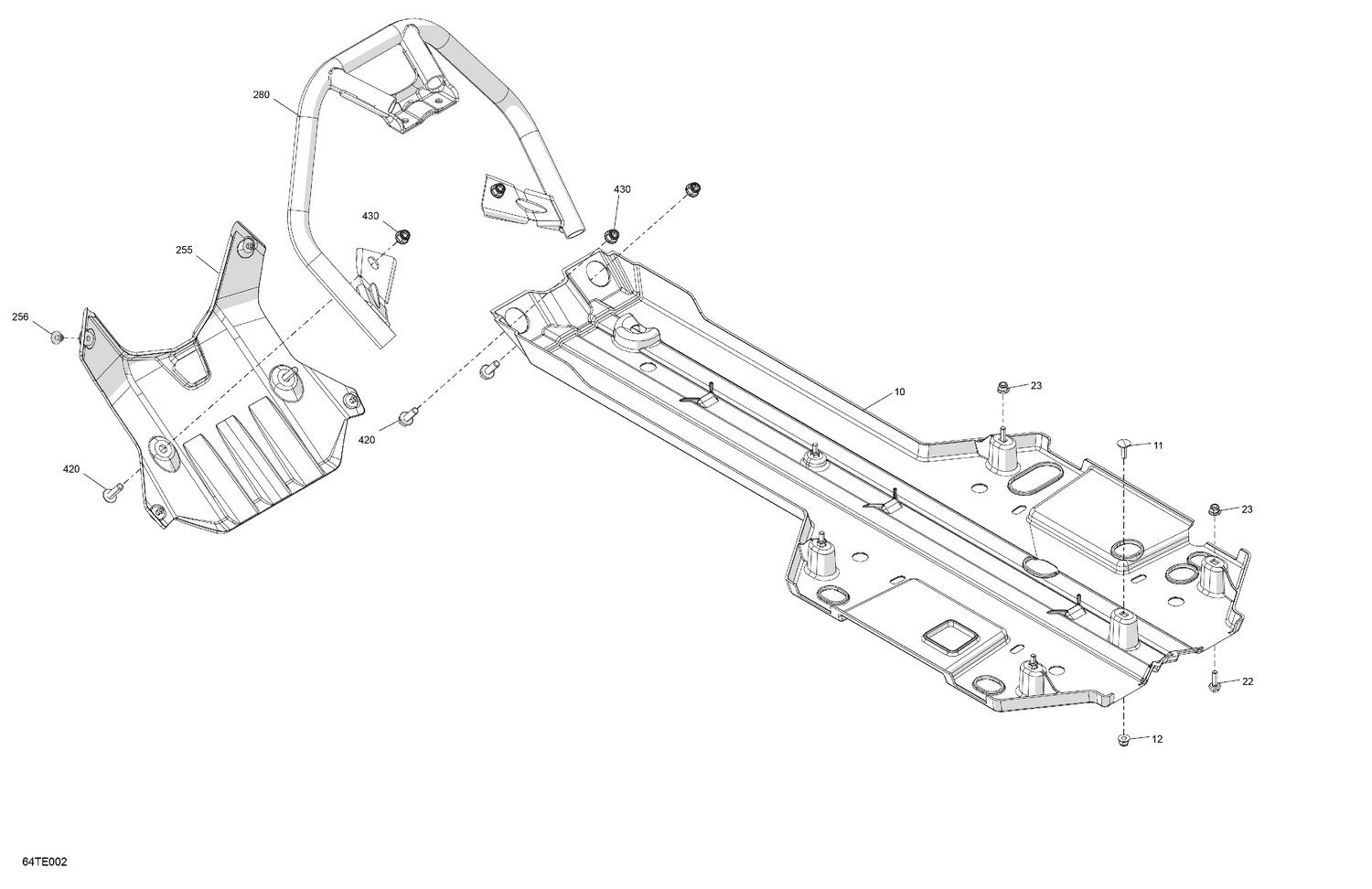 07- Body - Skid Plate and Bumper
