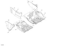 07- Cab Interior - Floor Schematic