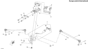 07- Steering Linkage Europe, International Schematic