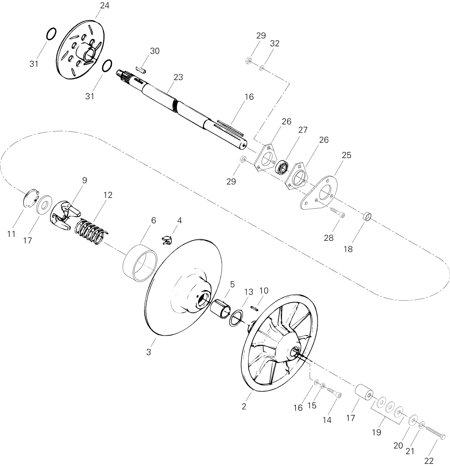 05- Driven Pulley