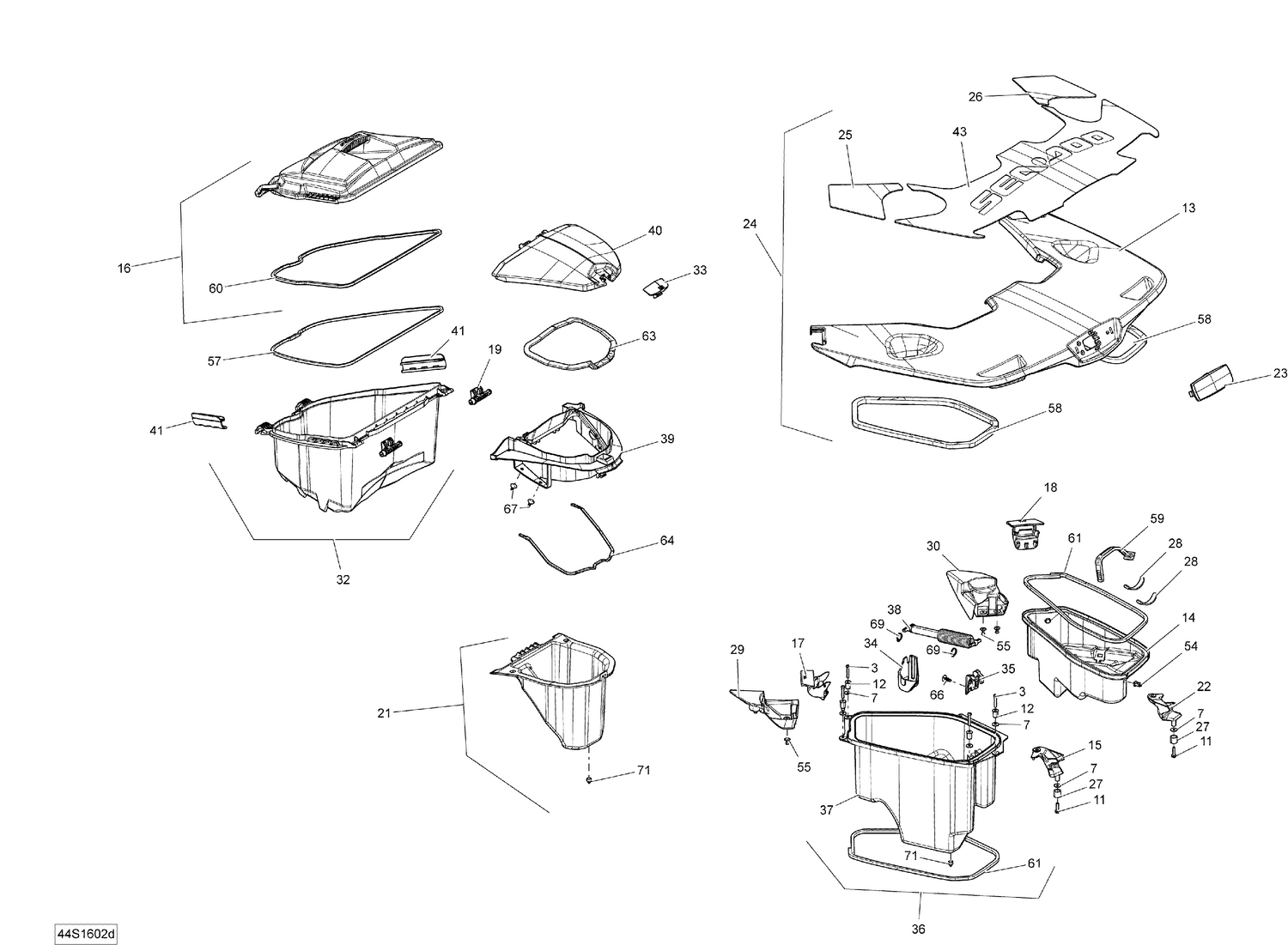 09- Storage Compartments - GTX S 155