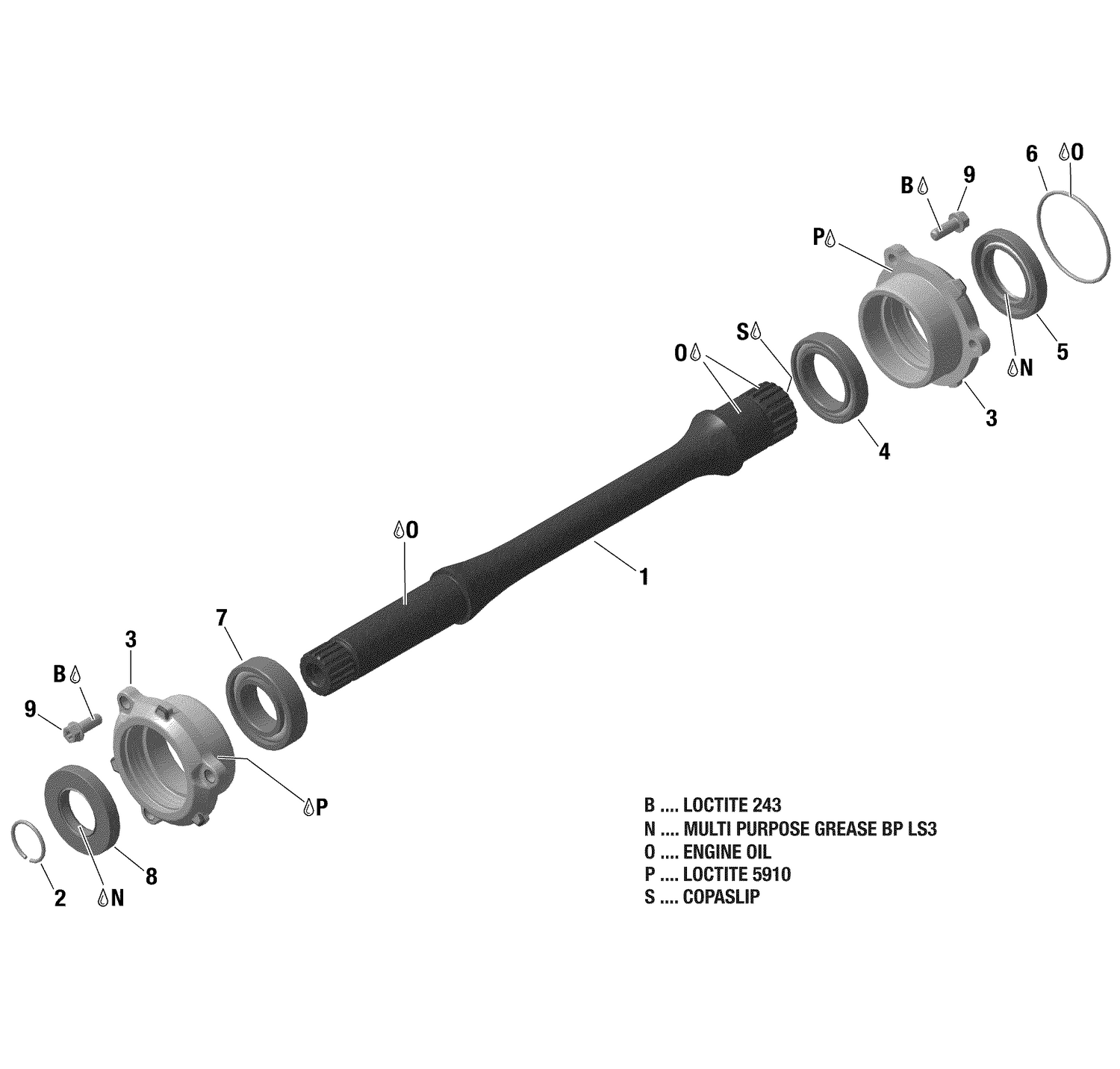 01- Rotax - Drive Shaft