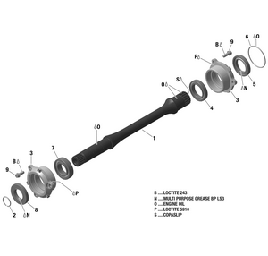 01- Rotax - Drive Shaft Schematic