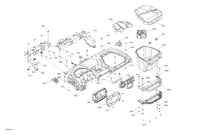 07- Body - Cab Interior - Dashboard Schematic