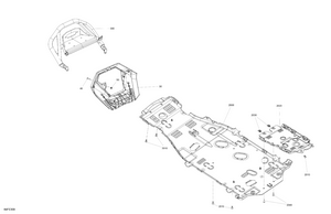 07- Body - Skid Plate And Bumper Schematic