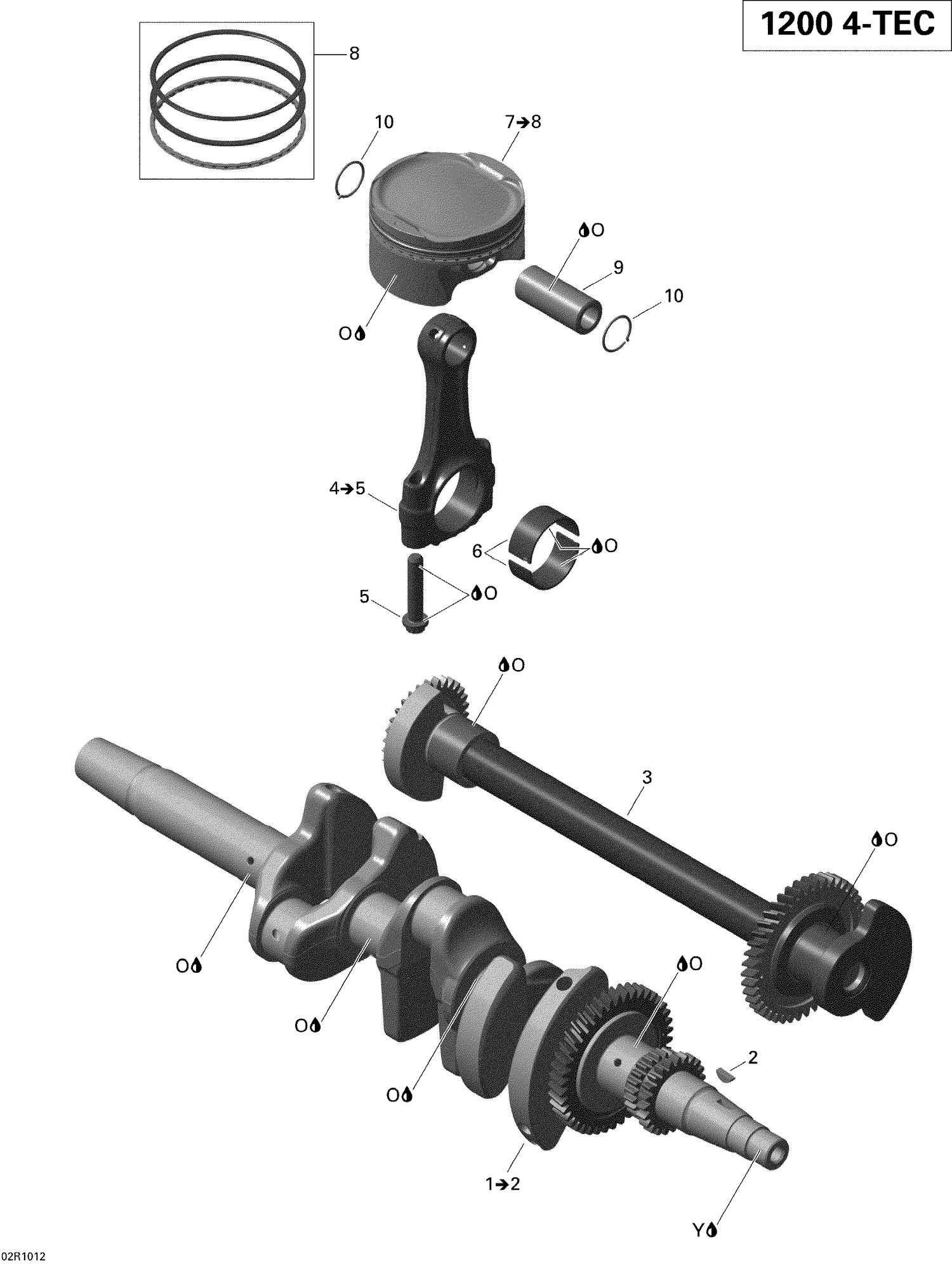 01- Crankshaft, Pistons And Balance Shaft