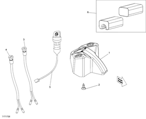 10- Indicator Lights And Cover Schematic