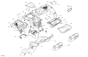 07- Body - Cab Interior - Dashboard Schematic