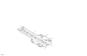 07- Body - Skid Plate And Bumper Schematic