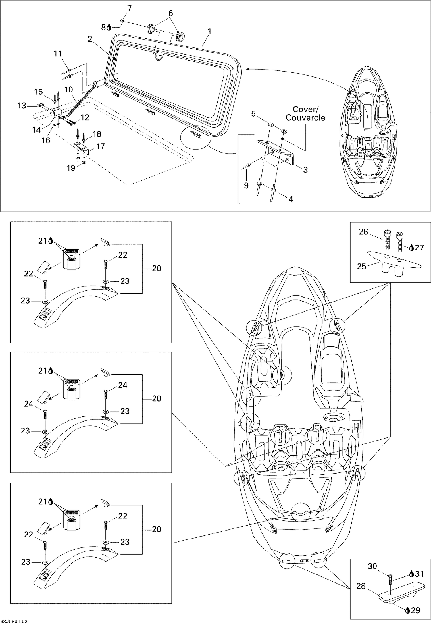 09- Central Cover And Accessories