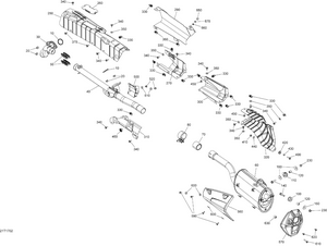 01- Exhaust System - All Models Schematic