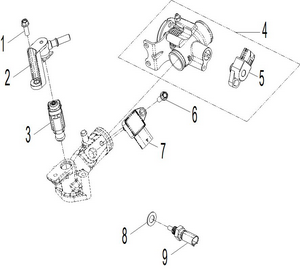 02- Engine - Electric Fuel Injection Schematic