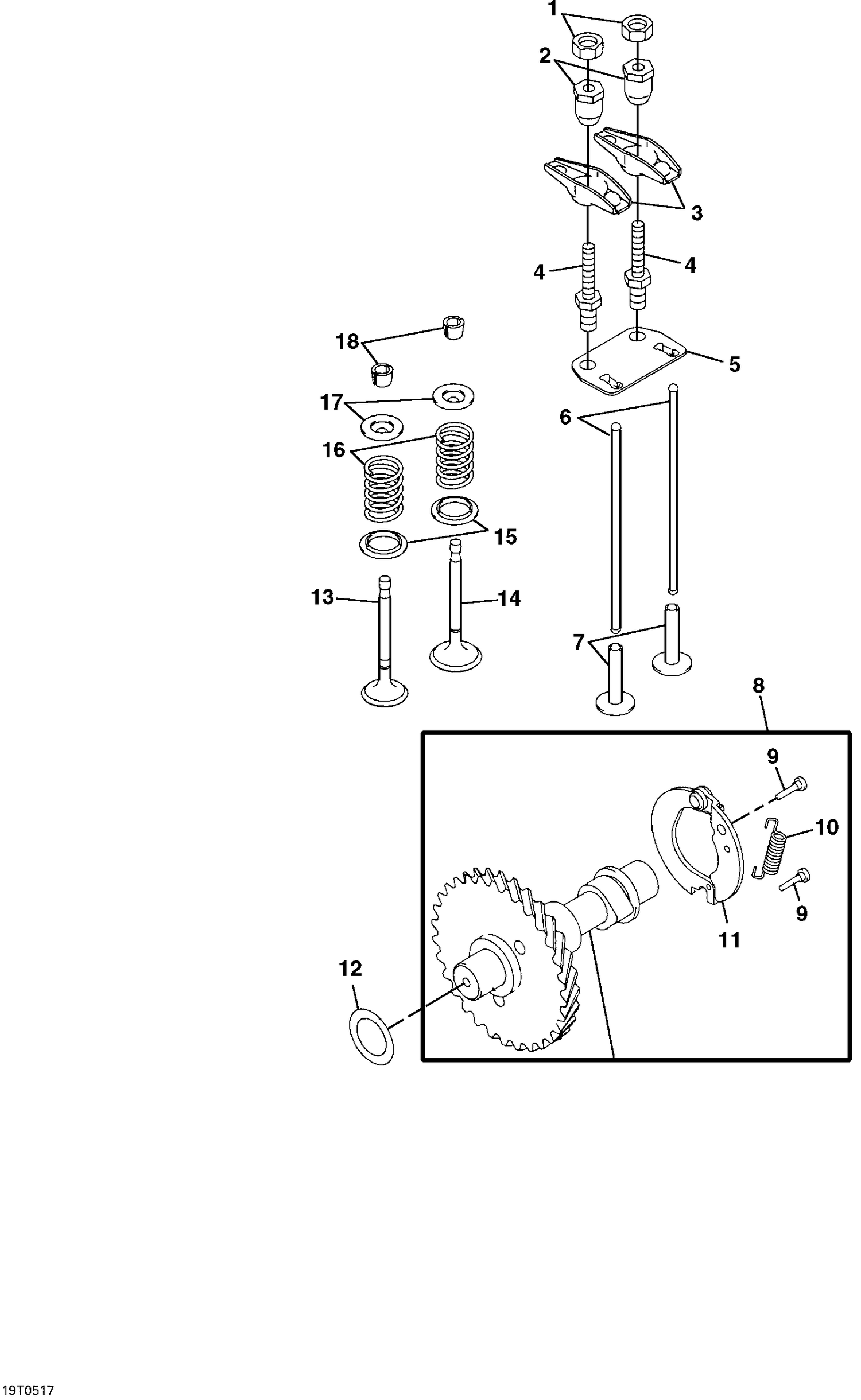 01- Camshaft, Valve