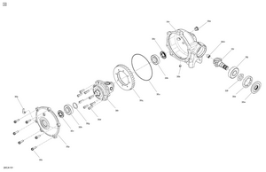 04- Drive - Front Section - Differential Parts Schematic
