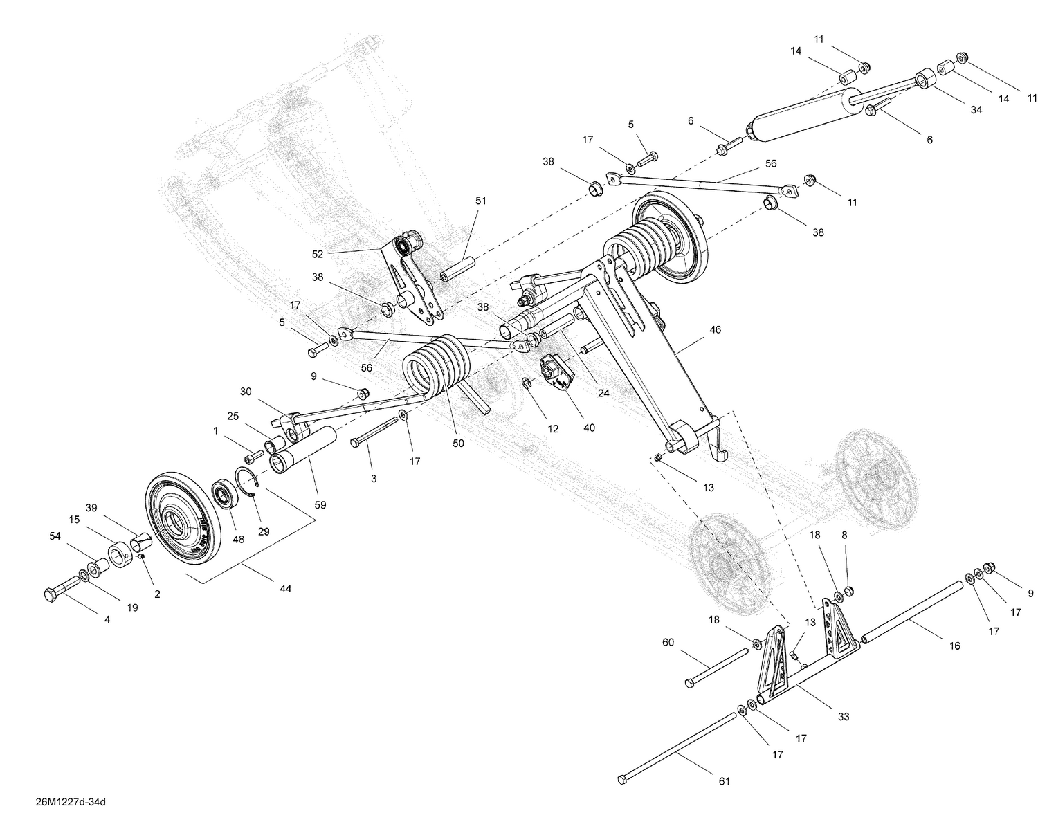 08- Rear Suspension Rear Arm(STD,Sport)