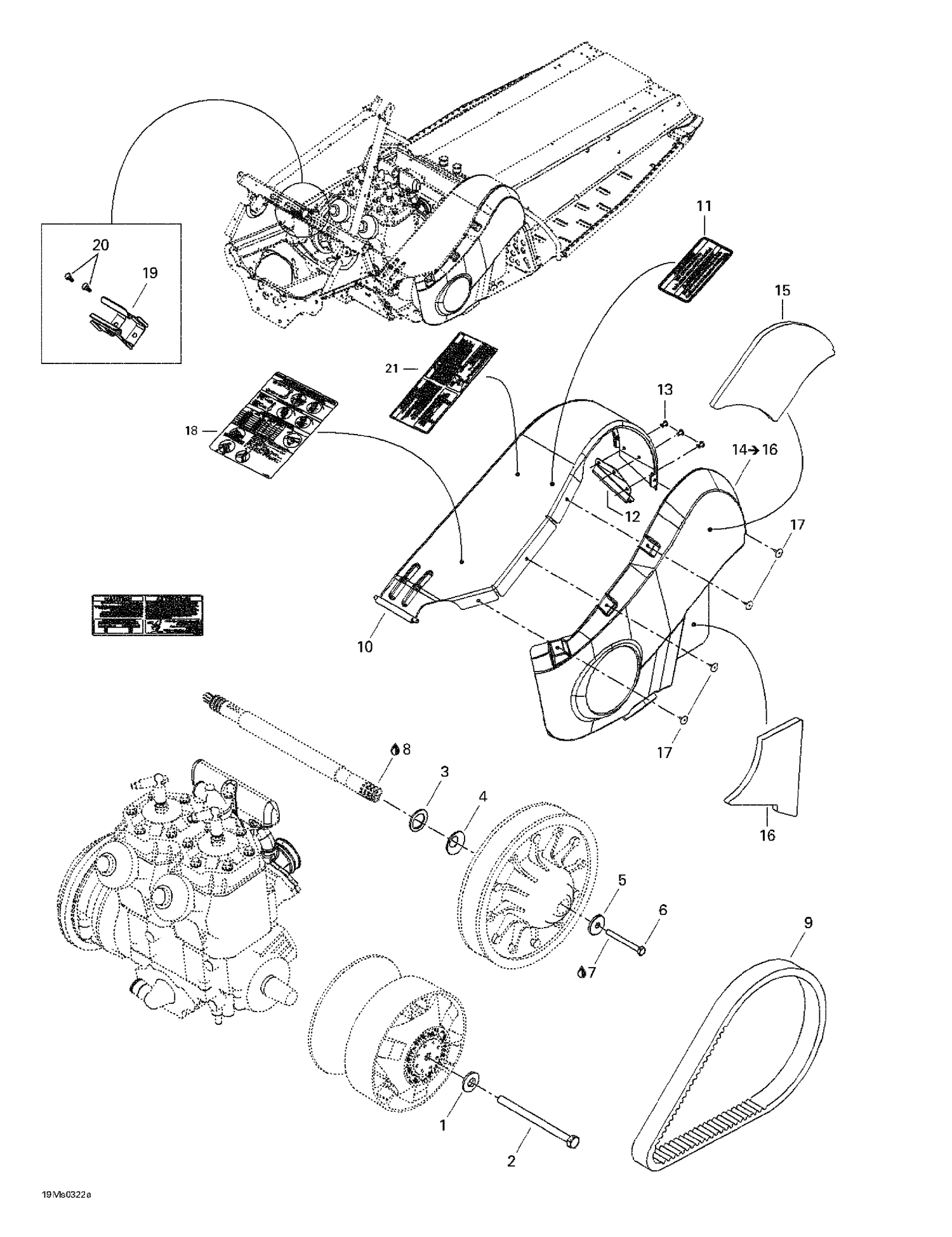 05- Pulleys System And Belt Guard