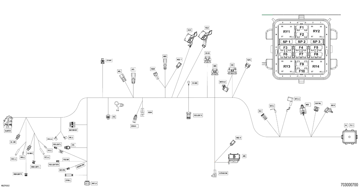 08- Electric - Main Harness - 710011780