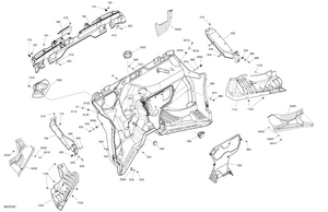 07- Cab Interior - Firewall Schematic