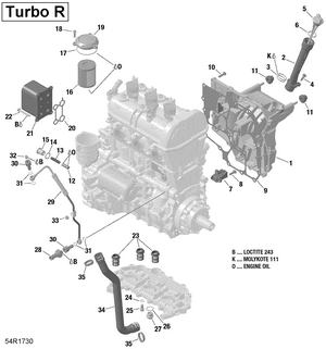 01- Engine Lubrication Schematic