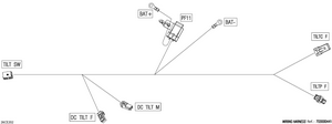08- Electric - Tilt Control And Power Wiring Harness - 710008861 Schematic
