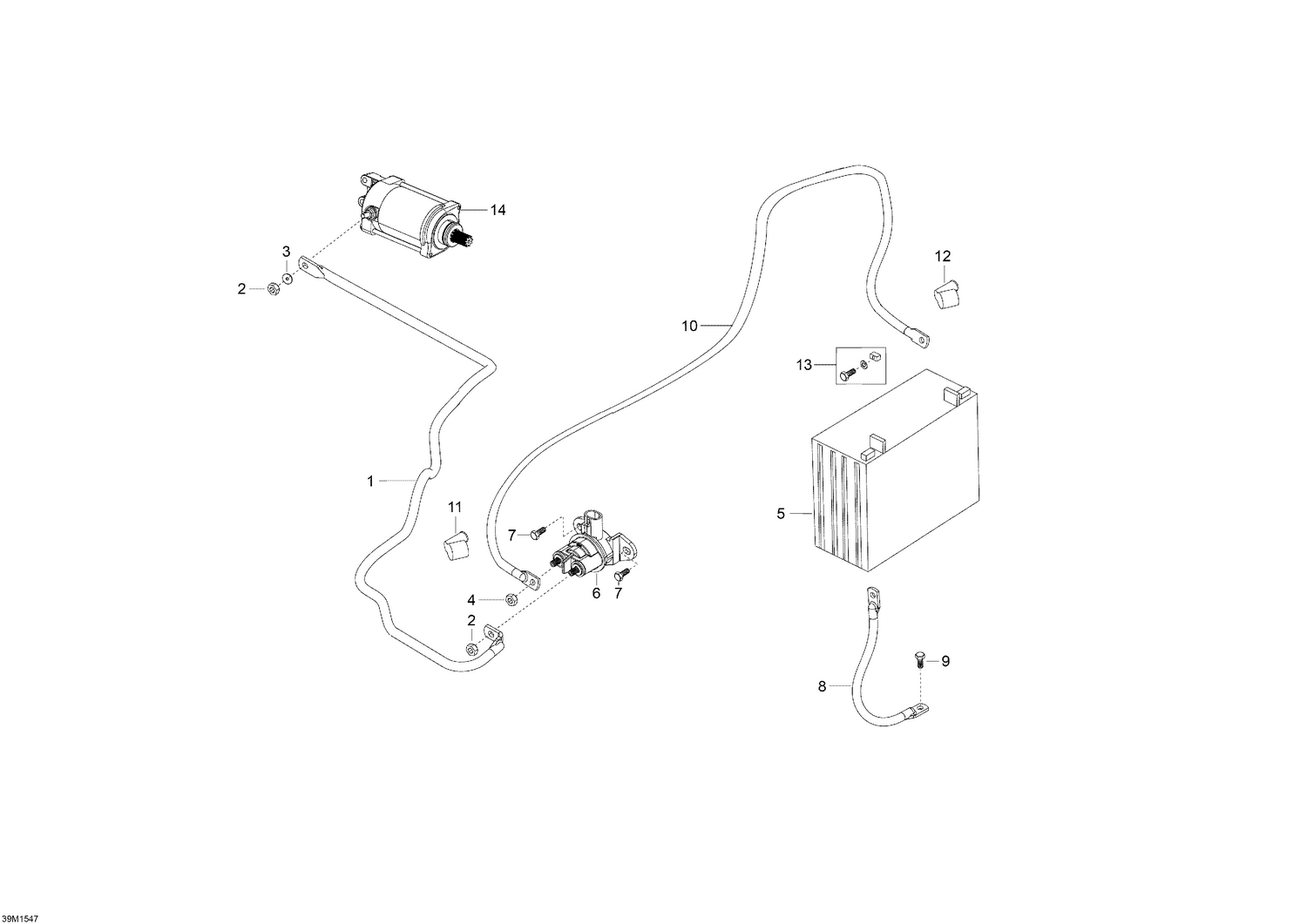 10- Battery And Starter _39M1547