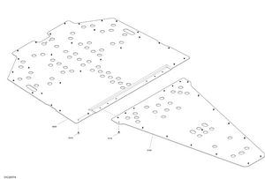 09- Body - Skid Plate - Std Schematic