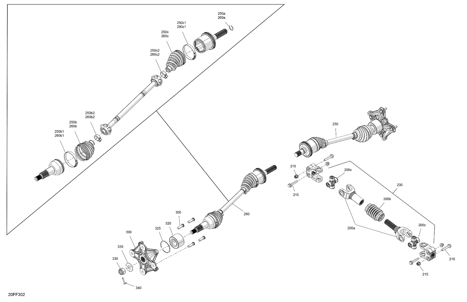 04- Drive - Front - Common Parts