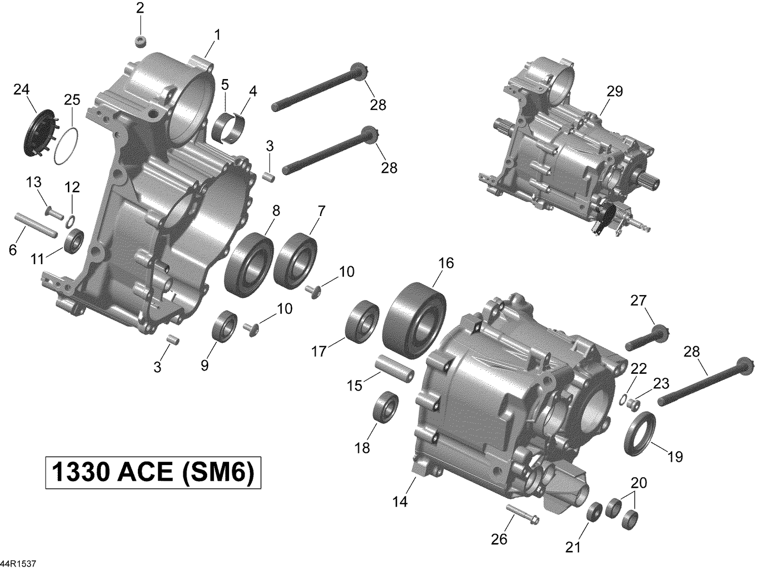 01- Gearbox Housing _44R1537