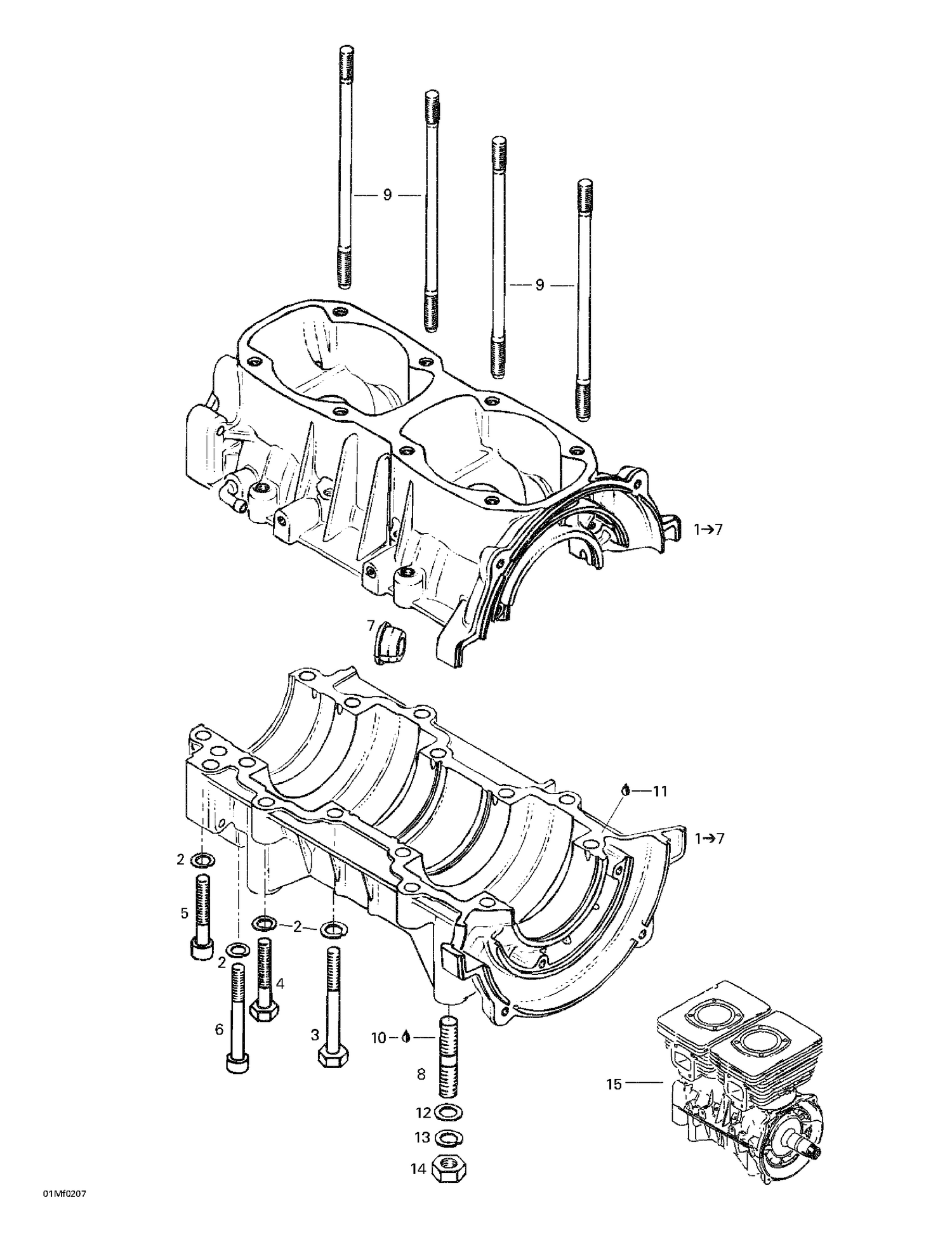 01- Crankcase