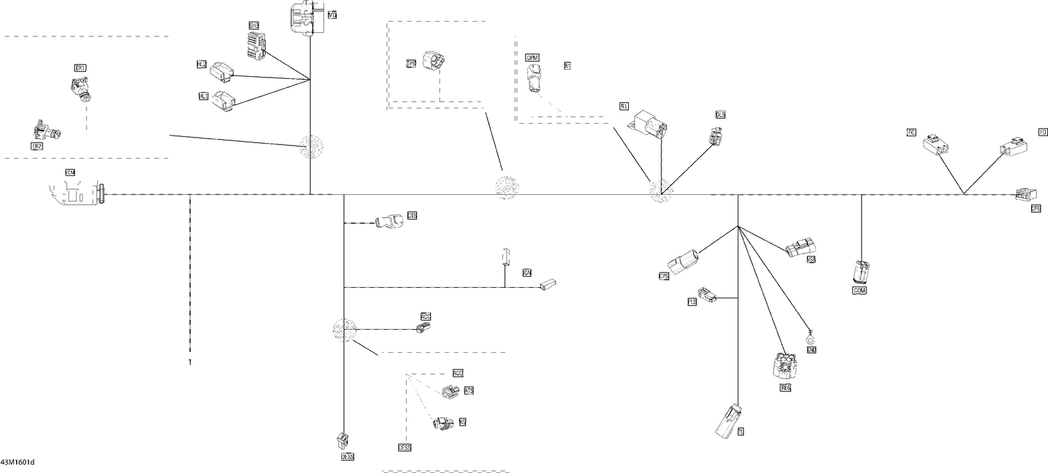 10- Electrical Harness - 800R PTEK