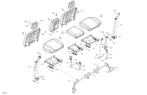 07- Body - Seat - Rear Section Schematic