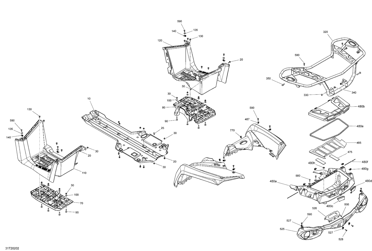 09- Body - Rear Section - PRO - PRO+