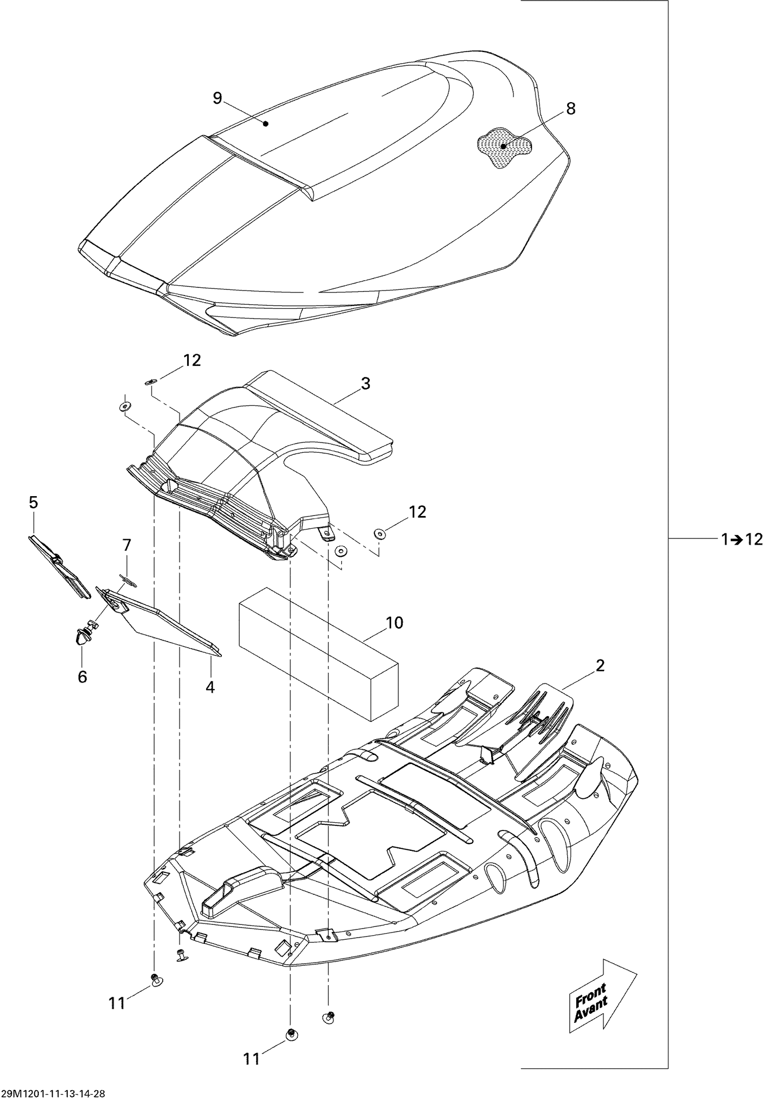 Assembly diagram