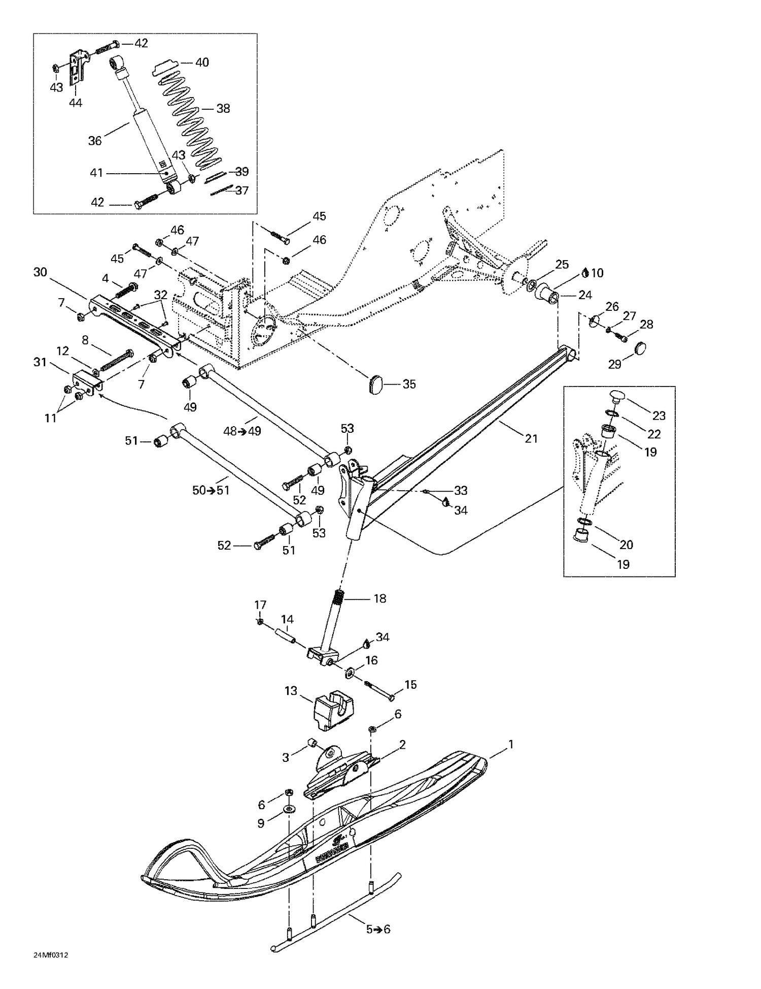 07- Front Suspension And Ski