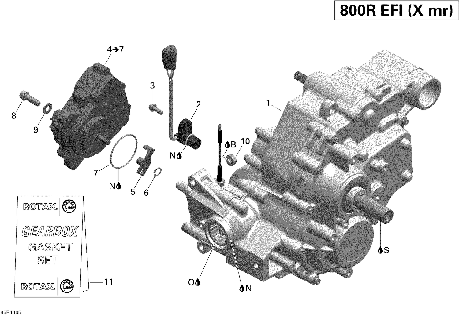 01- Gear Box Assy and 4x4 Actuator